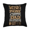 Vibraphone Player Vibraphonist Vibraphone Fathers Day Throw Pillow