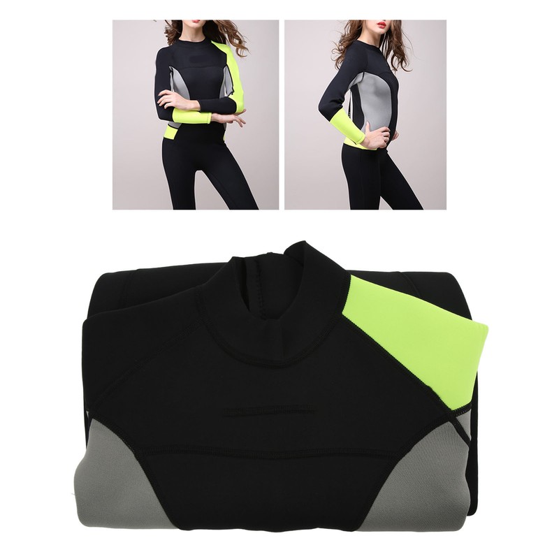 3mm Thickened Wetsuit Womens One Piece Cold Proof Warm Diving