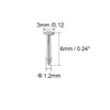 sourcing map Pack of 800 Small Tiny Hardware Nails Carbon