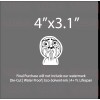 VISX Troll Cry Face Meme Bumper Sticker Funny tailgate Kitty