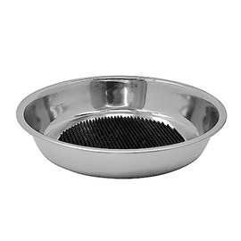Nobby Stainless Steel Bowl with Lick Mat, Non-Slip Diameter 13.5 x 3 cm, Approx. 200 ml