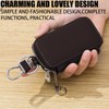 TSUGAMI Car Keys Case Holder, Leather Car Keys Chain Bag