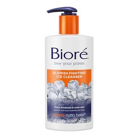 Biore Pore Limpiador Perfect Blemish Lucha Ice, enfría y aclara, 6,7 FL oz (198 ml)