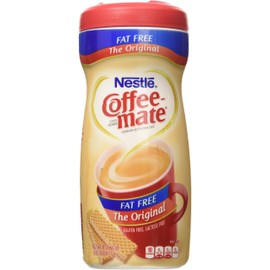 Nestle Coffee-Mate Fat Free Original Powdered Coffee Creamer 16 Oz. - 2 Pack