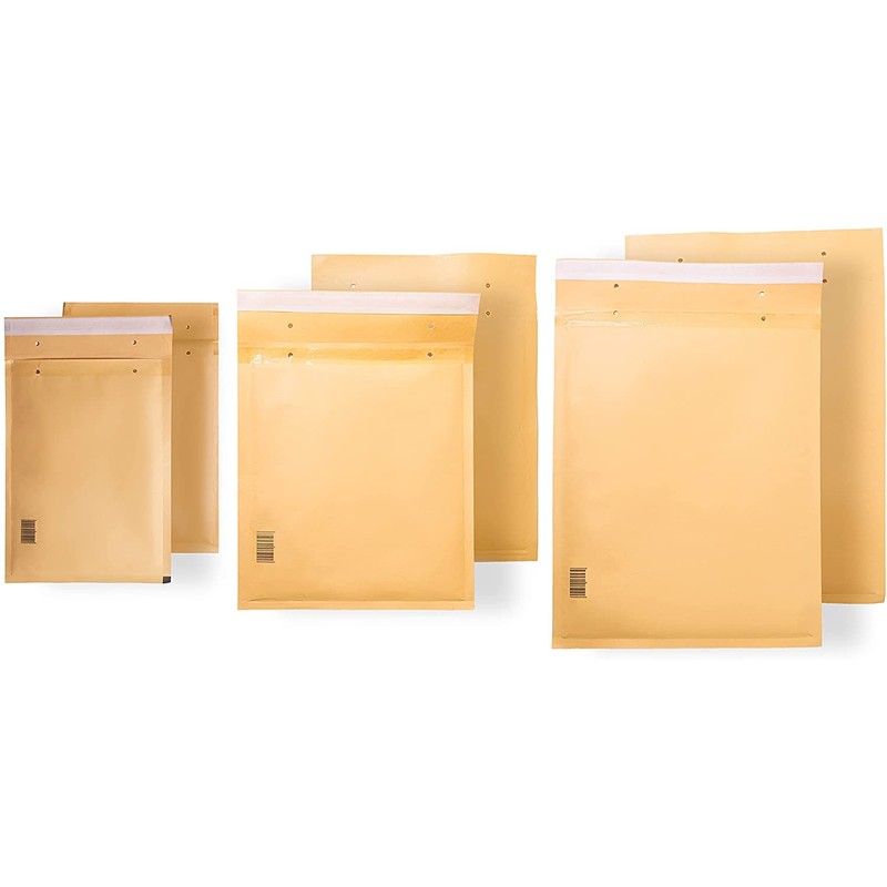 Brown Padded Envelopes with Polyethylene Inner Padding, for Documents with