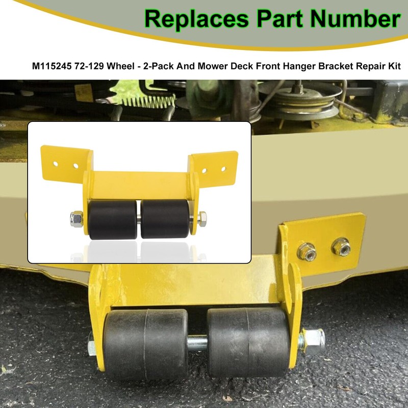 ZHIXING Mower Deck Front Hanger Bracket Repair Kit & M115245