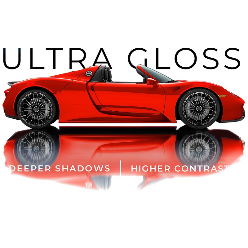 VViViD+ Ultra Gloss Racing Red Vinyl Car Wrap Premium Paint