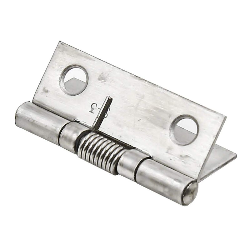 Rannb Spring Hinge Self Opening 1.5 Inch Length Stainless Steel