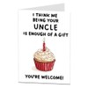 LimaLima Funny Niece & Nephew Birthday Card For Adults (From