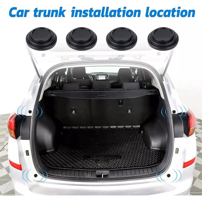 SNS 10Pc Car Door Anti-Shock Silicone Pad SHOCK-Absorbin