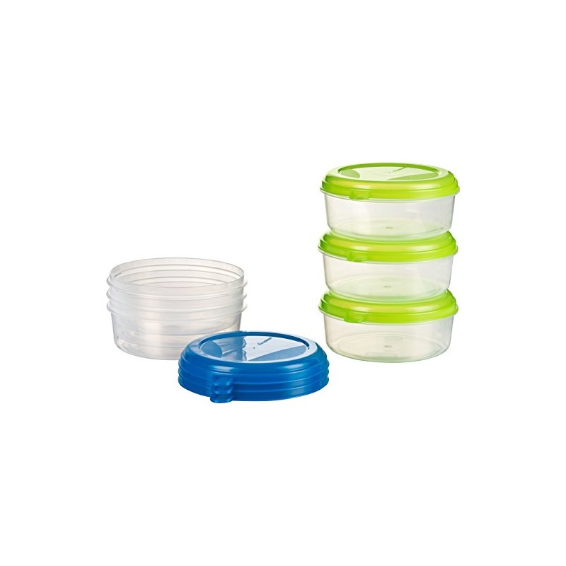 Kigima Food Storage Container Freezer Container 6 x 1 L