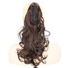BOBIYA 13 Inches Claw Clip in Loose Curly Synthetic Wrap