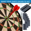 8PCS BMYUK Darts V-Sharp Sharpening Stone for Metal Dart Tips