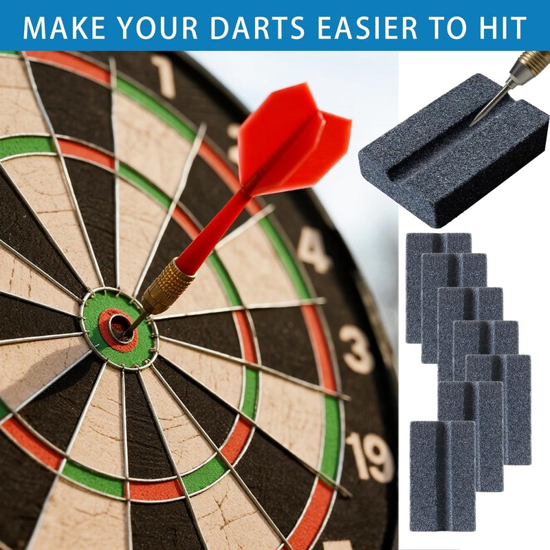 8PCS BMYUK Darts V-Sharp Sharpening Stone for Metal Dart Tips
