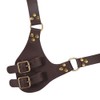 IBLUELOVER Medieval Leather Sword Frog Adjustable Viking Sword Holster Holder