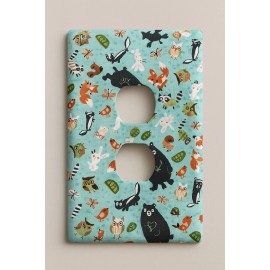 Kitchen Bear Duck Rabbit Outlet Plate Cover Decor Kitchen Bedroom Bathroom Gift