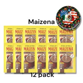 maizena Fécula de maíz Maizena atole fortificadosabor Chocolate 47g 12 Pack