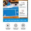 OCEANBROAD Self-Adhesive 96''x23.5'' Boat Flooring Strip Cut Grooves EVA Foam