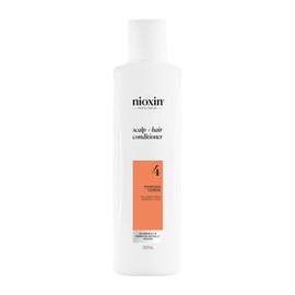 Nioxin System 4 - Hair Thickening System For Damaged Hair with Progressed Thinning - Biotin & Niacinamide - Shampoo, Conditioner, Serum