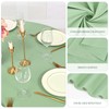 Pesonlook 10 Pack 120 Inch Sage Geen Round Table Cloths,