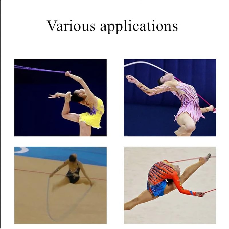 Gymnastics Rope, Rhythmic Gymnastics Rope, Three Metres Nylon, Unisex Competition