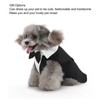 Dog Suit Soft Breathable Fashionable Bow Tie Puppy Costume for