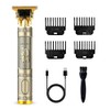 Cordless Hair & Beard Trimmer with 4 Guide Combs