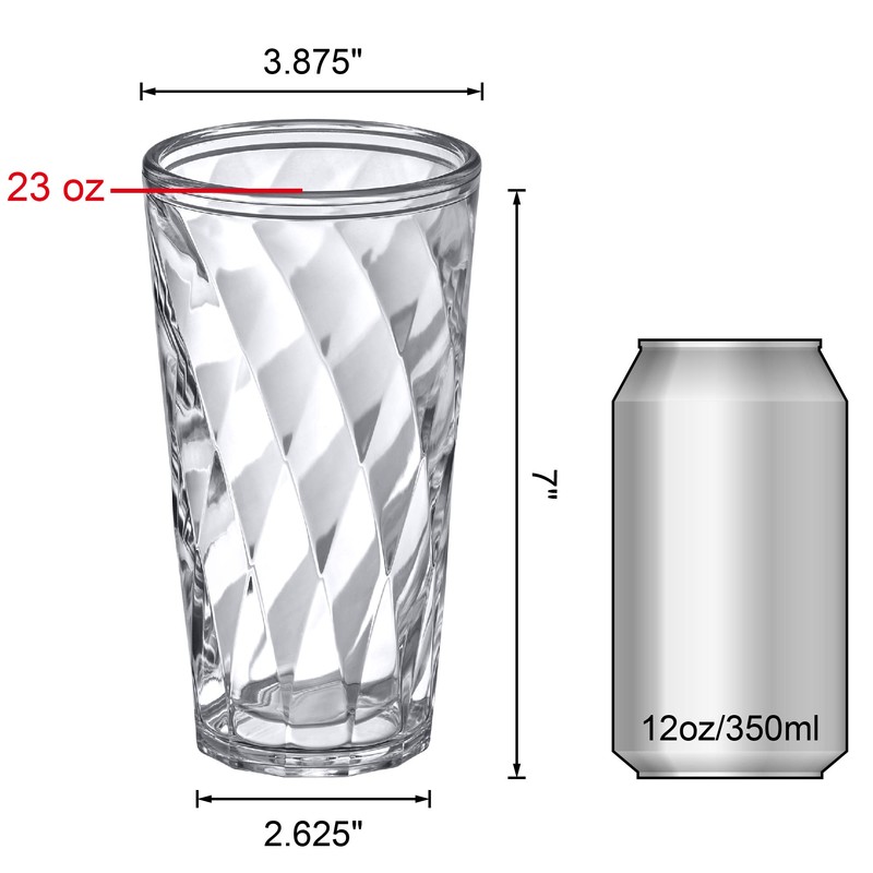 Amazing Abby - Alps 22-Ounce Insulated Tumblers (Set of 4),
