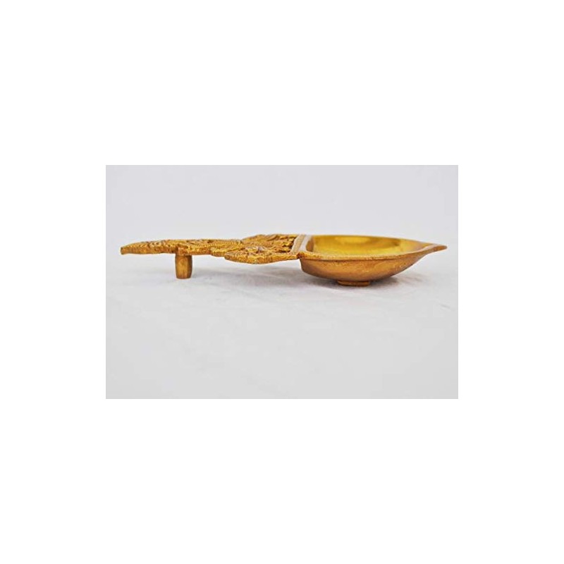 Aarti Diya - Decorative Handmade Brass Oil Lamp