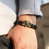 Wolf Bracelet for Men Punk Wolf Bracelet Boys Wolf Braided