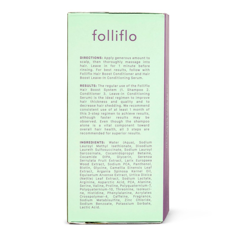 Folliflo Hair Boost Shampoo for Hair Growth and Hair Shedding