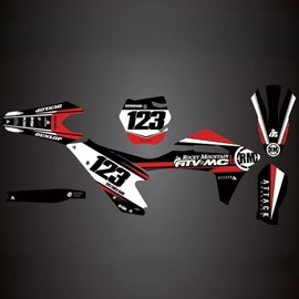 Attack Graphics Custom Velocity Complete Bike Graphics Kit for GASGAS EX 300 (Fuel Injected) 2021