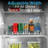 Dwella Drink Organizer for Fridge – 6-Tier Can Dispenser for