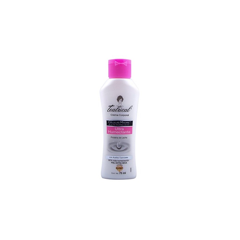 TEATRICAL - Crema Corporal Ultra Humectante. Con células madre de