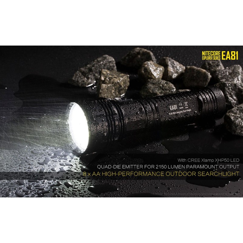 Nitecore EA81 Cree XHP50 Searchlight Flashlight