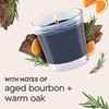 Glade 1-Wick Scented Candle Jar, Smooth Bourbon & Oak, Air