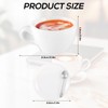 Lyreh 12pcs Mini Coffee Cups, 6 Styles Resin Miniature Coffee