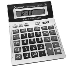 Kenko  English Talking Calculator Speaking  8 Digit CLOSEOUT CLEARANCE OVERSTOCK DEAL