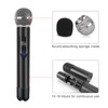 GUDEHOLO Wireless Microphone System with case, Metal UHF Dual Handheld