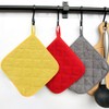 meioro 4-Pack Pot Holders for Kitchen High Heat Resistant Potholder,
