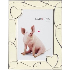 LADONNA NP08-2L-WH Radonna Picture Frame, White