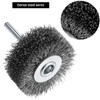 QWORK Wire Wheel Brush Set for Drill, 4 Pack, 2-Inch