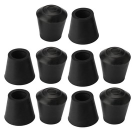 sourcing map 10pcs Chair Leg Tips Caps 11.5mm Anti Slip Rubber Furniture Table Feet Cover Floor Protector Reduce Noise Prevent Scratches