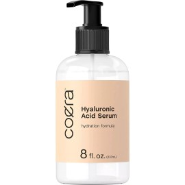 Hyaluronic Acid Serum | Face & Skin | 8 fl oz | Paraben & SLS Free | by Coera
