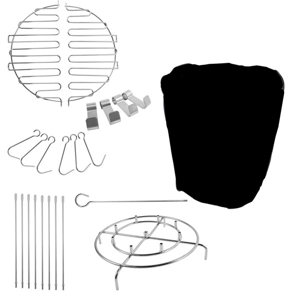 Turkey Fryer Parts Kit for Char-Broil The Big Easy Accessories with Water-Resistant 24 Inch Round Grill Cover