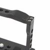 Aluminum camera cage for Z50 with multiple mounting interfaces, lightweight