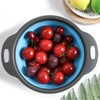 Collapsible Colander Set of 3 - Heat Resistant Washing and