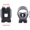 WADY 4 Pack Scuba Dive Universal Plastic Clip Snorkel Keeper