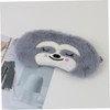 Healeved 2pcs Cute Animal Sleep Masks for Soft Plush Cartoon