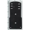 New York City Police-Style-Leather Backer holds Shield/Nameplate/3-Citation Bars